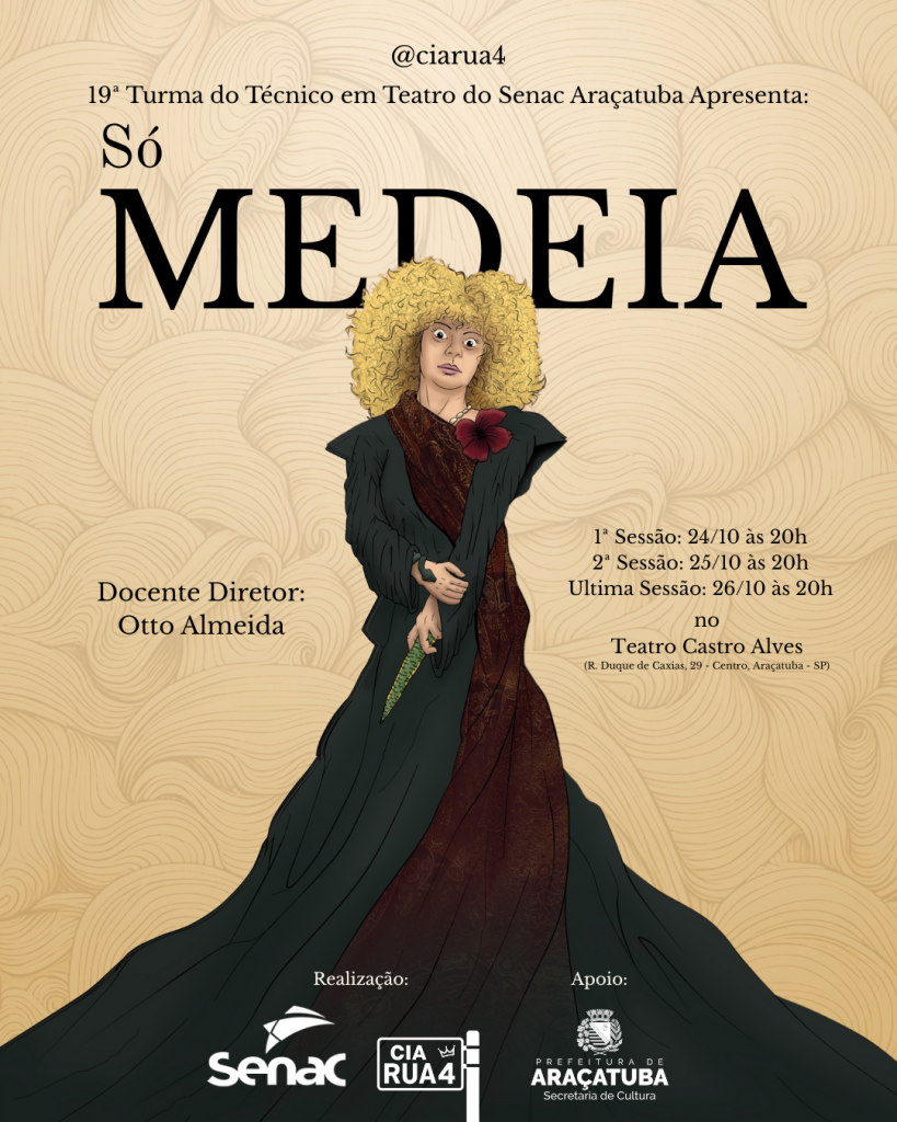 Espetáculo Teatral - Só Medeia
