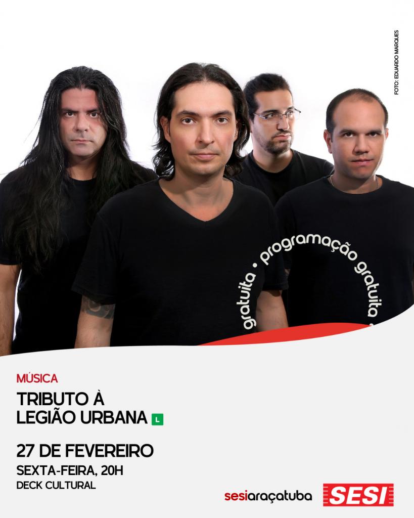 Tributo a Legião Urbana, correlato al tema casino